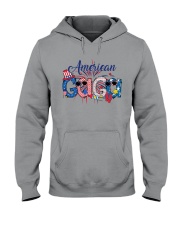 4th Of July Patriotic Doodle American Gaga Hooded Sweatshirt tile