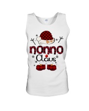 Nonno Claus-Red Plaid Unisex Tank tile