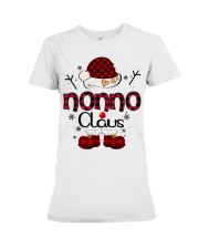 Nonno Claus-Red Plaid Premium Fit Ladies Tee tile