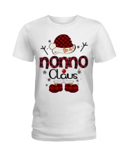 Nonno Claus-Red Plaid Ladies T-Shirt tile