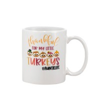 Thankful For My Little Turkeys Auntielife Mug tile
