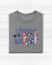 4th Of July Patriotic Doodle American Gigi Classic T-Shirt custom-t-shirts-classic-lifestyle-front-343