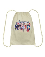 4th Of July Patriotic Doodle American Nonna Drawstring Bag tile