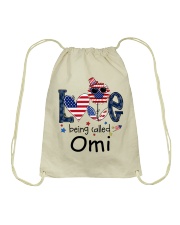 Love Being Called Omi Life 4th Of July Drawstring Bag tile
