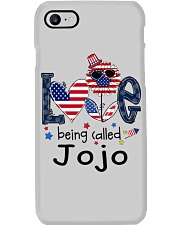 Love Being Called Jojo Life 4th Of July Phone Case tile