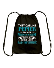 They Call Me Pepier Drawstring Bag tile