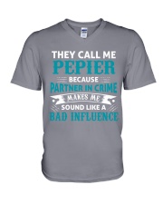 They Call Me Pepier V-Neck T-Shirt tile