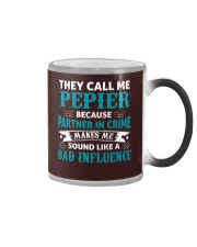 They Call Me Pepier Color Changing Mug tile
