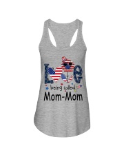 Love Being Called Mom-Mom Life 4th Of July Ladies Flowy Tank tile
