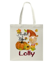 Thankful Blessed Lolly Tote Bag tile
