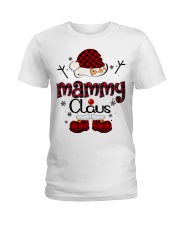 Mammy Claus-Red Plaid Ladies T-Shirt tile