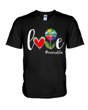 Love Nona Life Summer Cute V-Neck T-Shirt tile