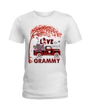 Valentine - I Love Being A Grammy Ladies T-Shirt tile
