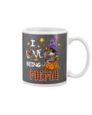 I Love Being Mema-Pumpkin Art Mug tile
