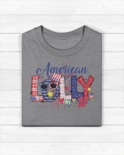 Patriotic Doodle 4th Of July American Lolly Classic T-Shirt custom-t-shirts-classic-lifestyle-front-343