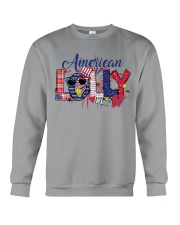 Patriotic Doodle 4th Of July American Lolly Crewneck Sweatshirt tile