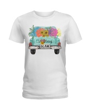 I Love Being Glam Truck Ladies T-Shirt tile
