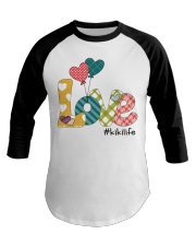 Love Kikilife Valentine Baseball Tee tile