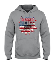 Blessed to be called Mema 4th July Hooded Sweatshirt tile