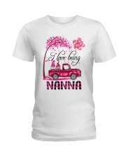 I Love Being Nanna - Happy Ladies T-Shirt tile