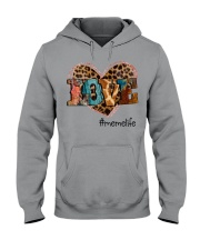 Love Meme - Leopard Heart Hooded Sweatshirt tile