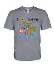 Umbrella - I Love Being GG V-Neck T-Shirt tile