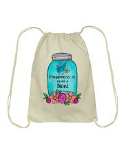 Sea Turtle - Happiness Noni Drawstring Bag tile