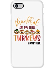 Thankful For My Little Turkeys Raralife Phone Case tile