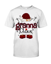 Granna Claus-Red Plaid Premium Fit Mens Tee tile