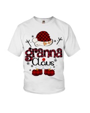 Granna Claus-Red Plaid Youth T-Shirt tile
