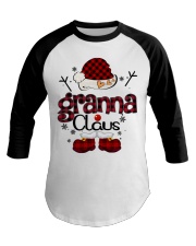 Granna Claus-Red Plaid Baseball Tee tile