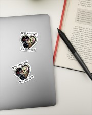 1 DAY LEFT - GET YOURS NOW Sticker - 2 pack (Horizontal) aos-sticker-2-pack-horizontal-lifestyle-front-19a