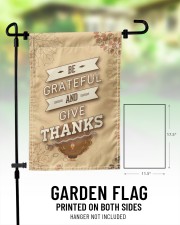 Be Grateful - Thanksgiving 11.5"x17.5" Garden Flag aos-garden-flag-11-5-x-17-5-lifestyle-front-01