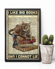 Cat I like big books 11x17 Poster lifestyle-poster-8