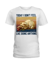 Lazy cat Ladies T-Shirt tile