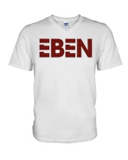 EBEN Plaid Unisex Tee V-Neck T-Shirt thumbnail
