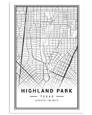 11x17 Highland Park, Dallas, TX Poster Print 11x17 Poster front