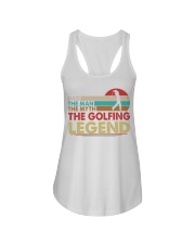 Golf lover Ladies Flowy Tank thumbnail
