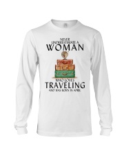 Woman Traveling April Long Sleeve Tee thumbnail