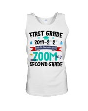 FIRST GRADEN ZOOMING INTO SECOND GRADE Unisex Tank thumbnail