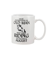 An Old Man Who Loves Riding And Was Born August Mug thumbnail