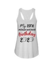 20th Birthday Quarantined 20 Year Old Ladies Flowy Tank thumbnail
