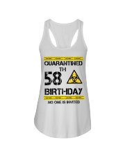 58th Birthday 58 Years Old Ladies Flowy Tank thumbnail