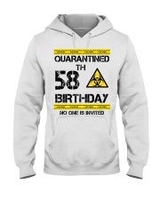 58th Birthday 58 Years Old Hooded Sweatshirt thumbnail