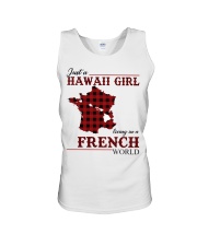 Just A Hawaii Girl In French Unisex Tank thumbnail