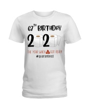 67th Birthday 67 Years Old Ladies T-Shirt thumbnail