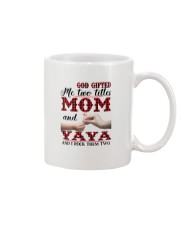 God Gifted Me Two Titles Mom And Yaya Mug thumbnail