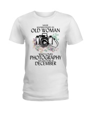 Old Woman Photography December Ladies T-Shirt thumbnail
