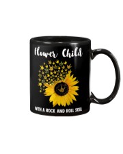 hippie flower child with a rock and roll soul Mug thumbnail