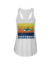 Sharkasm I Love Salad Ladies Flowy Tank thumbnail